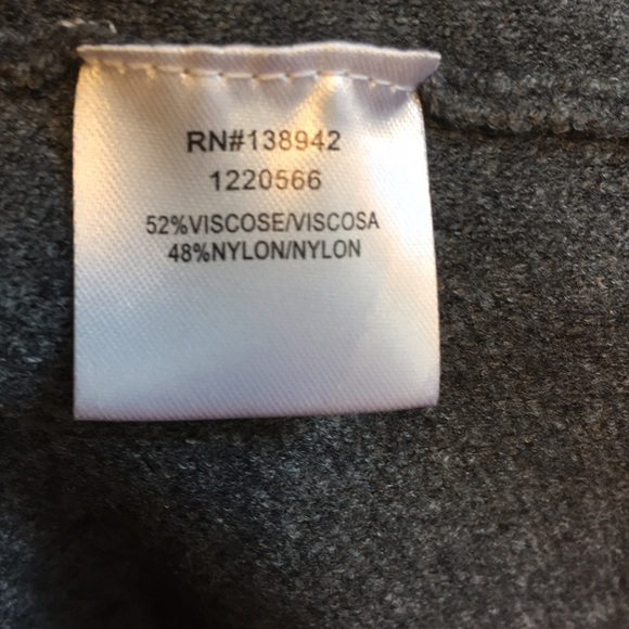NWOT Open Front Gray Cardigan - Picture 3 of 5